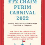 Purim Carnival 2022!