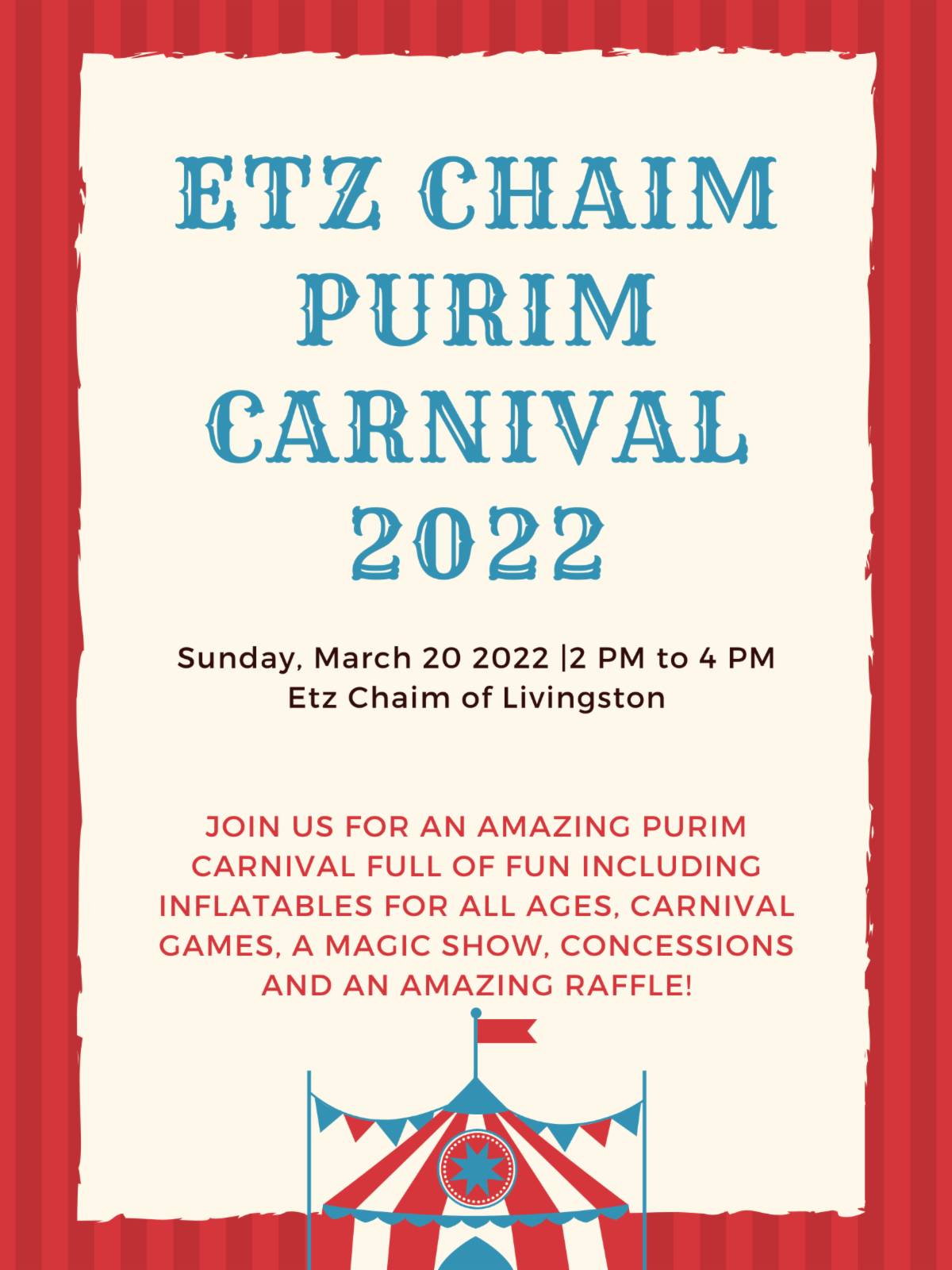 Purim Carnival 2022!