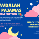 Youth: Havdalah in Pajamas