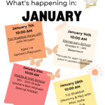 January Youth Groups