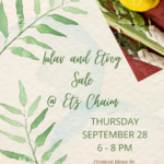 Lulav and Etrog Sale