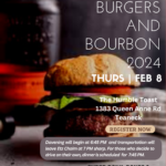 Men's Club: Burgers and Bourbon