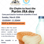 Jewish Relief Agency: Food Packing for Purim